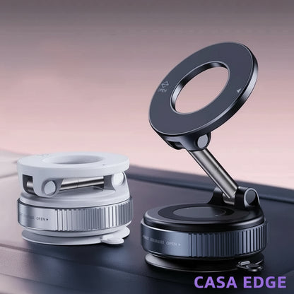 Casa Edge Magnetic Phone Holder | 360° Multi-Axis Adjustable Car & Desk Mount