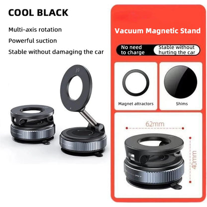 Casa Edge Magnetic Phone Holder | 360° Multi-Axis Adjustable Car & Desk Mount