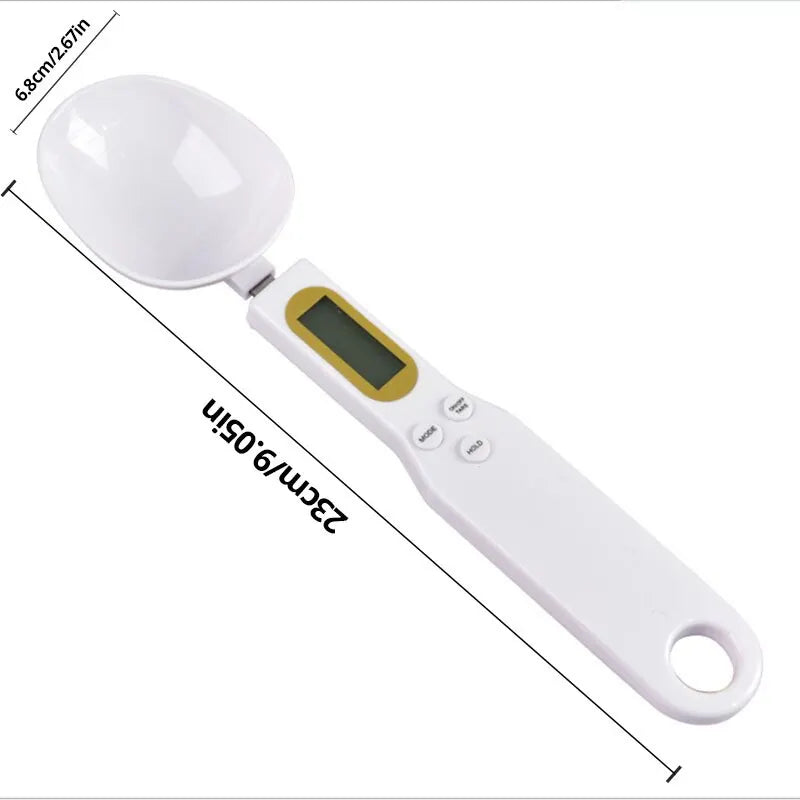 Casa Edge Digital Electronic Measuring Spoon Scale (500g/0.1g) for Kitchen & Coffee