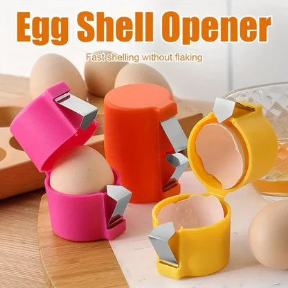 Casa edge Egg Shell Topper & Separator Tool – Stainless Steel Kitchen Opener
