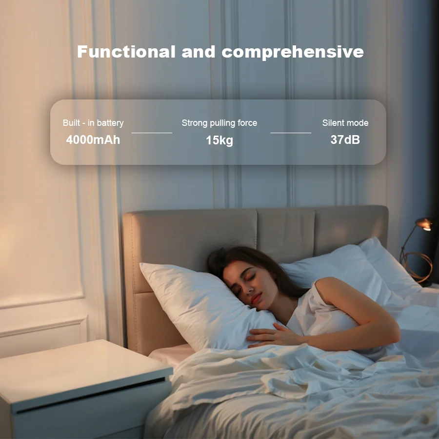 Casa Edge Smart Electric Curtain Motor & Opener | Automatic Remote Control Robot